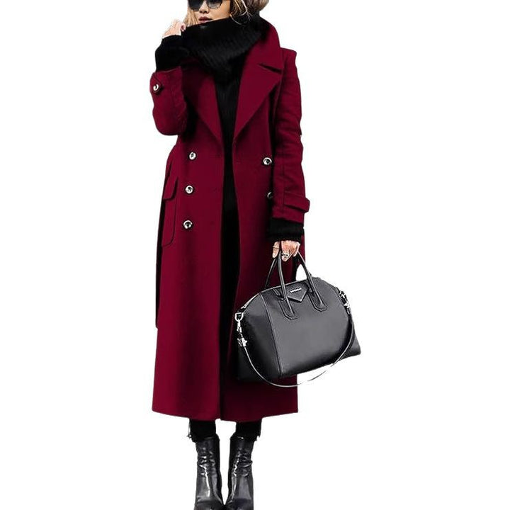 Ladies elegant wool coat Lune London