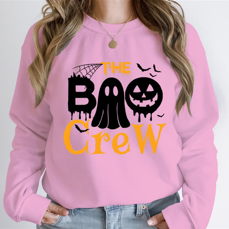 Sweatshirt pour femmes avec thème d'Halloween et impression graphique créative Chic & Stil