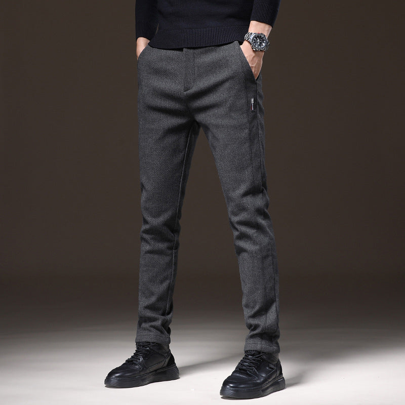 Pantalon de loisirs Slim Fit confortable pour hommes Lune London