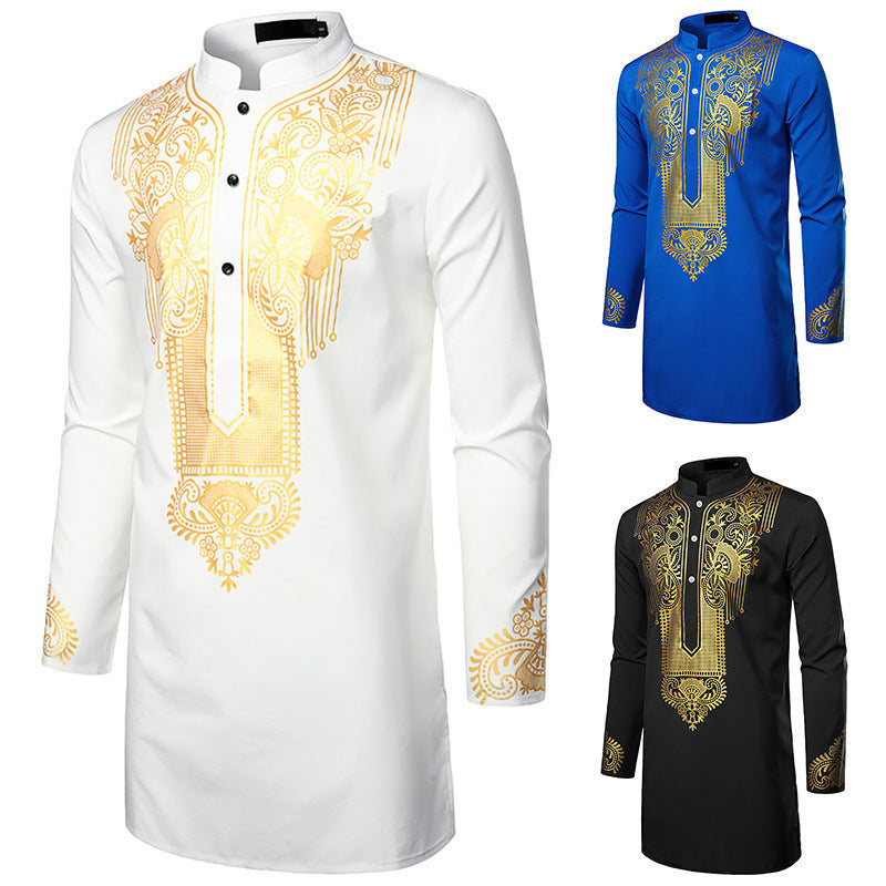 Men's long sleeve clothing with ethnic design Lune London