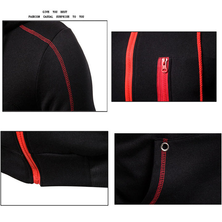 Men's sports set with practical zippered pockets Lune London
