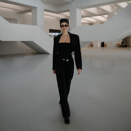 Ladies Elegant Jumpsuit with a fitted cut and trendy details Lune London