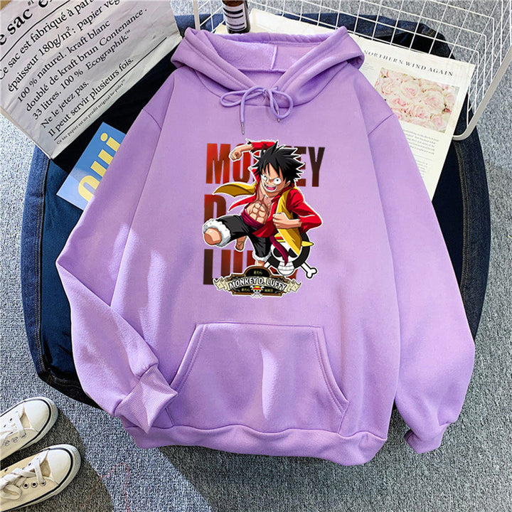Women's Hoodie with Vibrant Anime Motif Chic & Stil