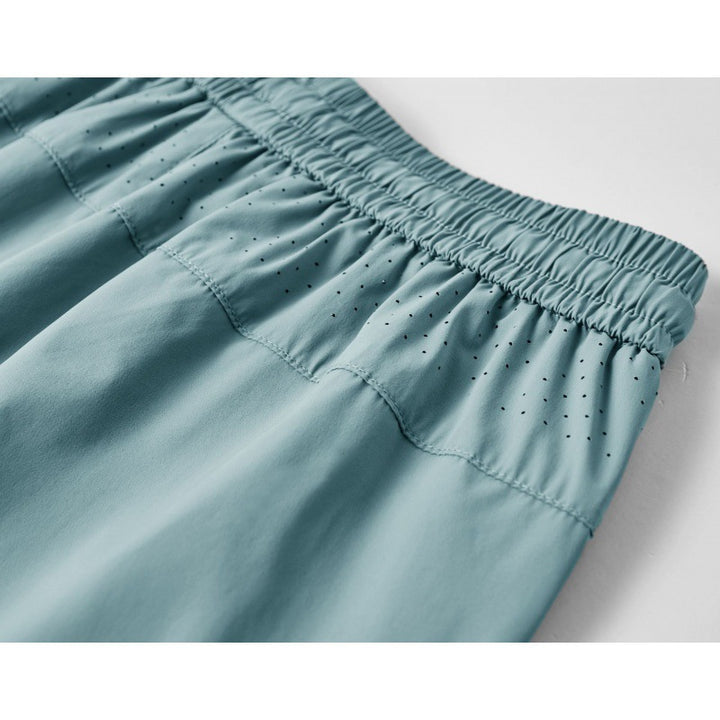 Leisure pants for men with elastic waistband and breathable inserts Lune London