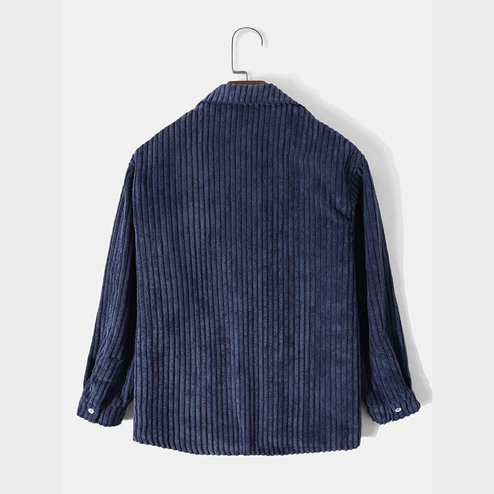 Ladies high-quality corduroy jacket with chest pockets Lune London