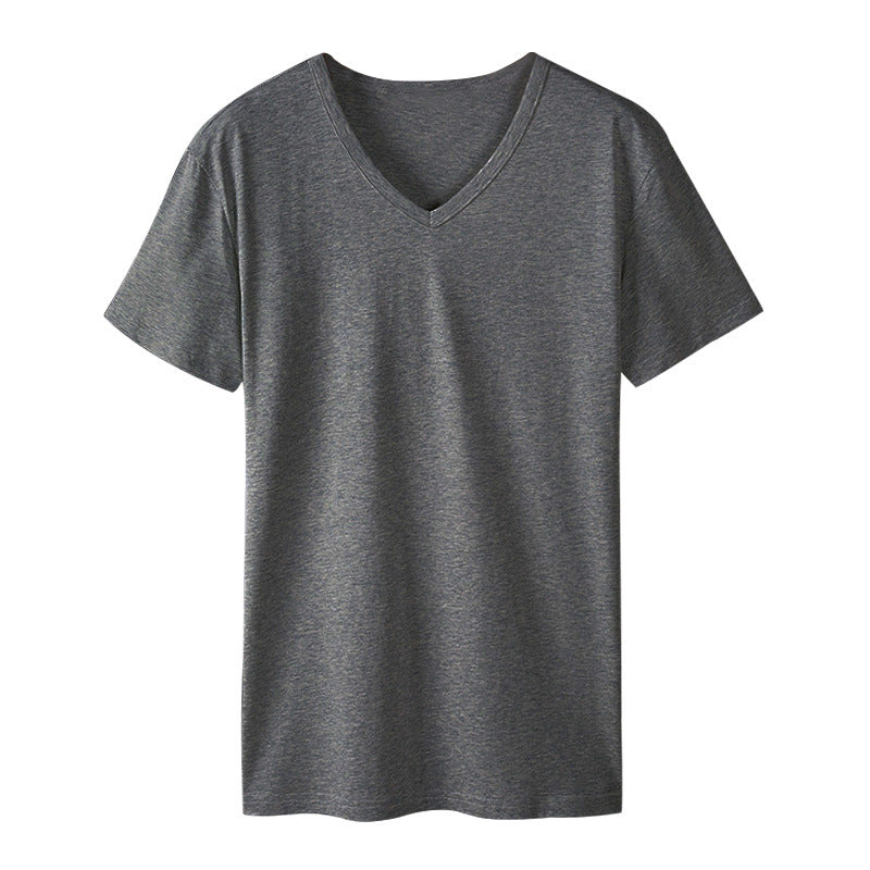 Women's V-neck T-shirt made of high-quality cotton blend Lune London