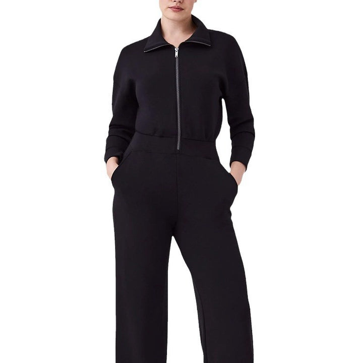 Lune London zip-up lounge jumpsuit for women