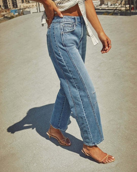 Women's High-Waisted Jeans Lune London