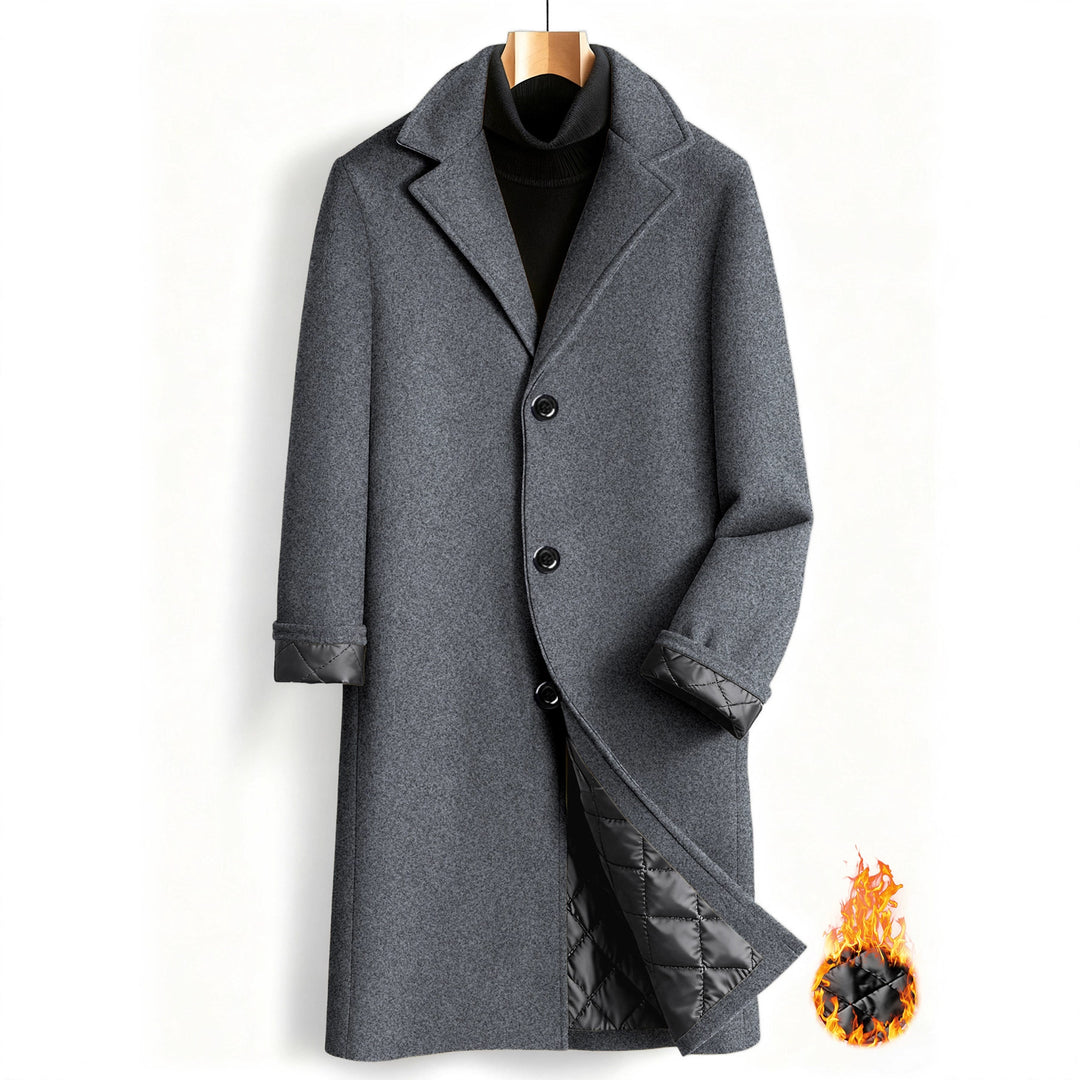 Elegant wool coat for men Lune London