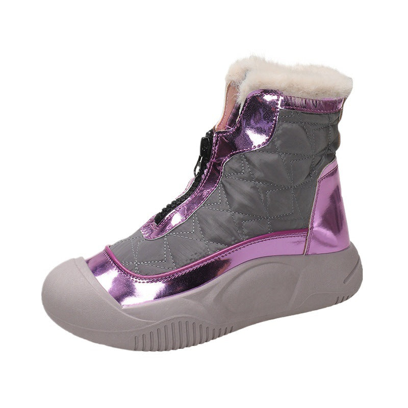 Women's insulated winter boots with comfortable warm lining Lune London