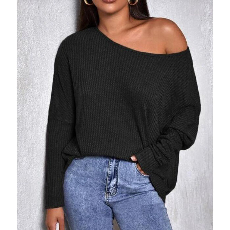 Pull en tricot surdimensionné pour femmes Chic & Stil