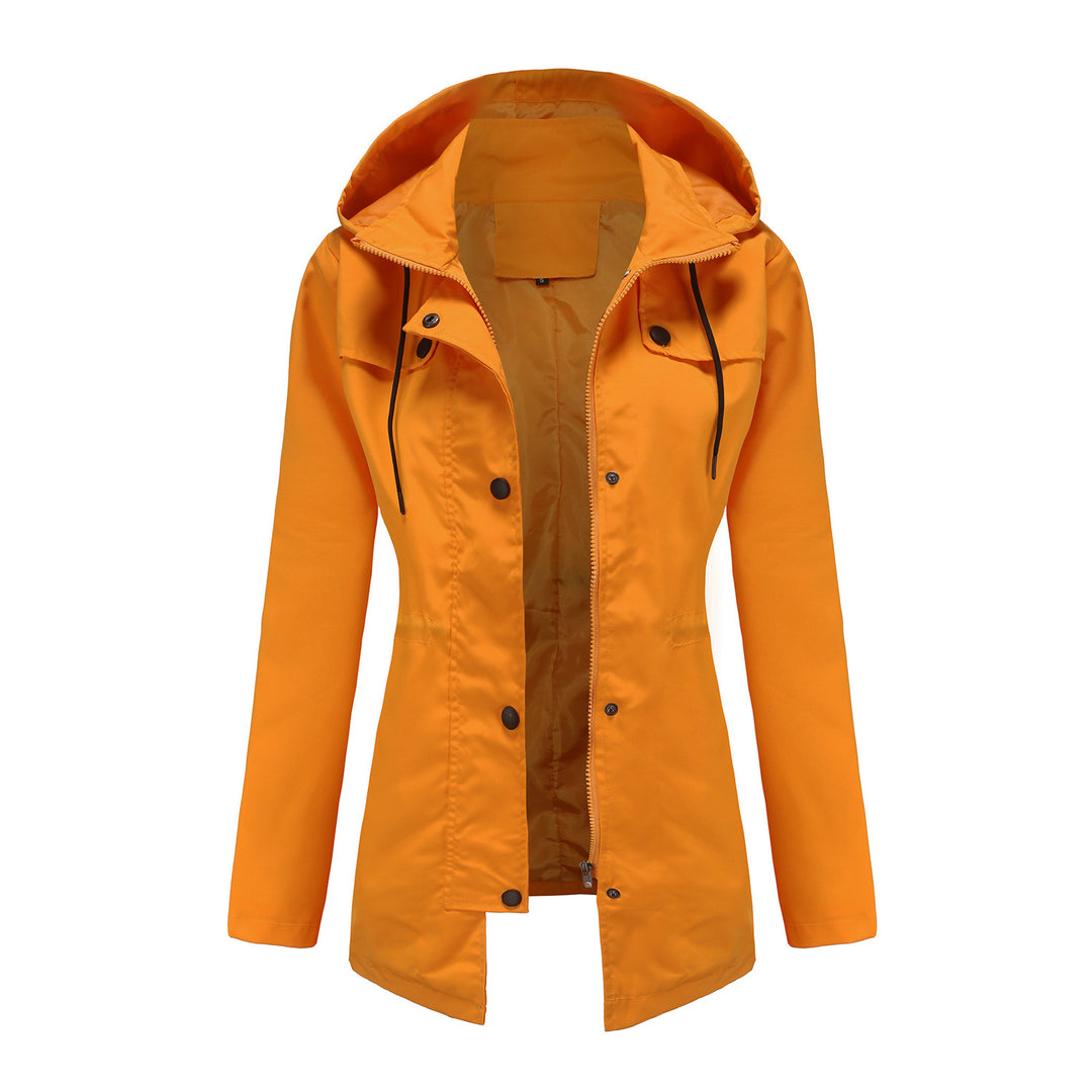 Waterproof leisure jacket for women with adjustable hood Lune London
