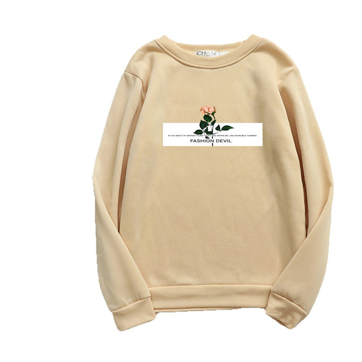 Women’s sweatshirt with floral motif Chic & Stil