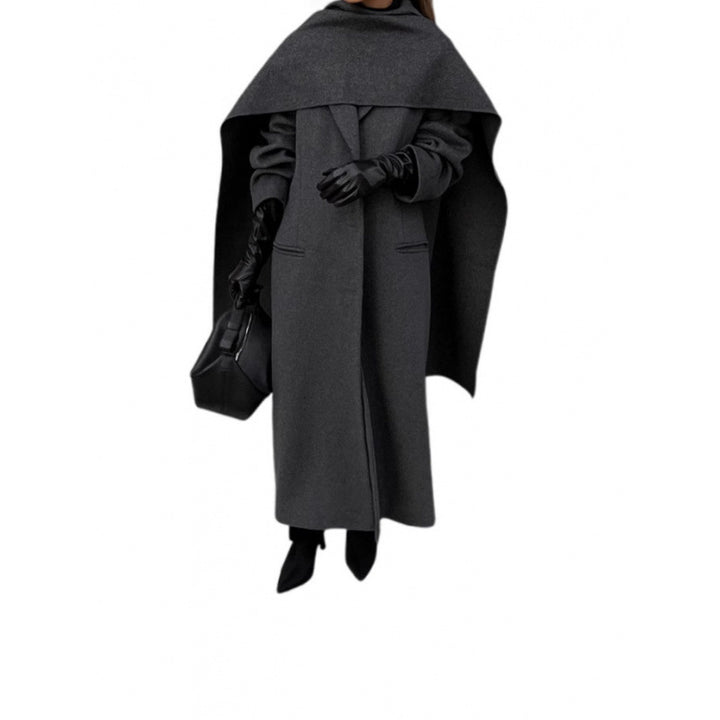 Plus size ladies wrap coat Lune London