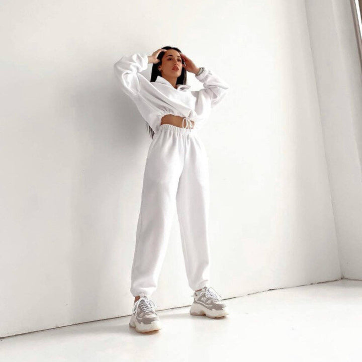 Ladies oversized comfortable fleece set Lune London