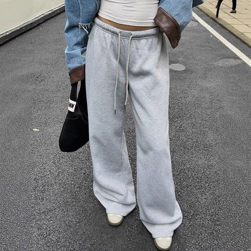 Women Comfortable Loose Sports Pants with Practical Pockets Lune London