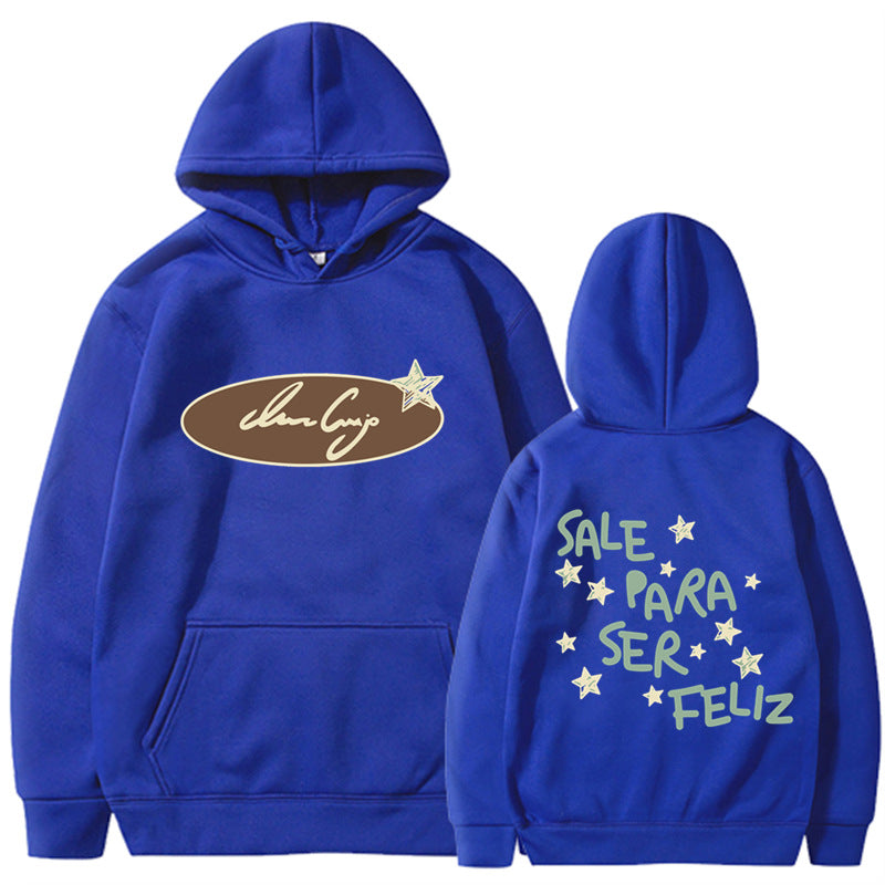 Women's hoodie sweatshirt with creative lettering and eye-catching design Chic & Stil
