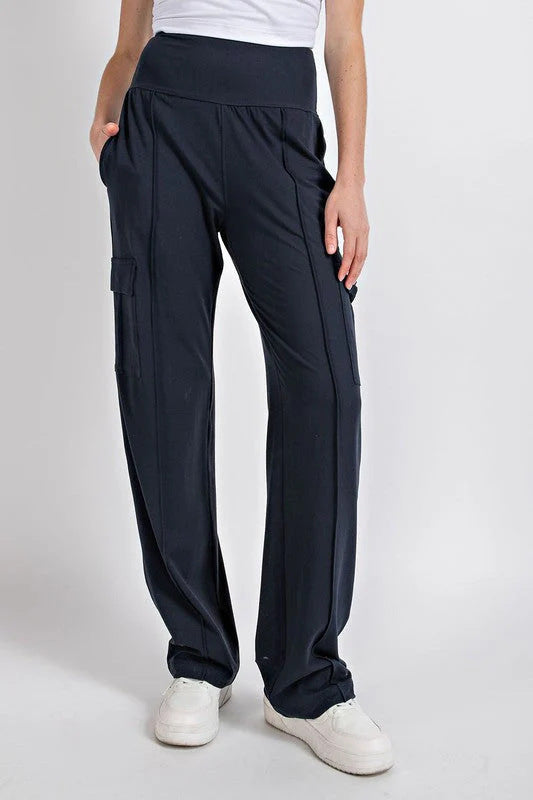 High waist cargo pants for women with convenient pockets Lune London