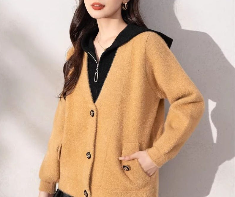 Cardigan cosy pour femmes avec détails de boutons nobles Chic & Stil