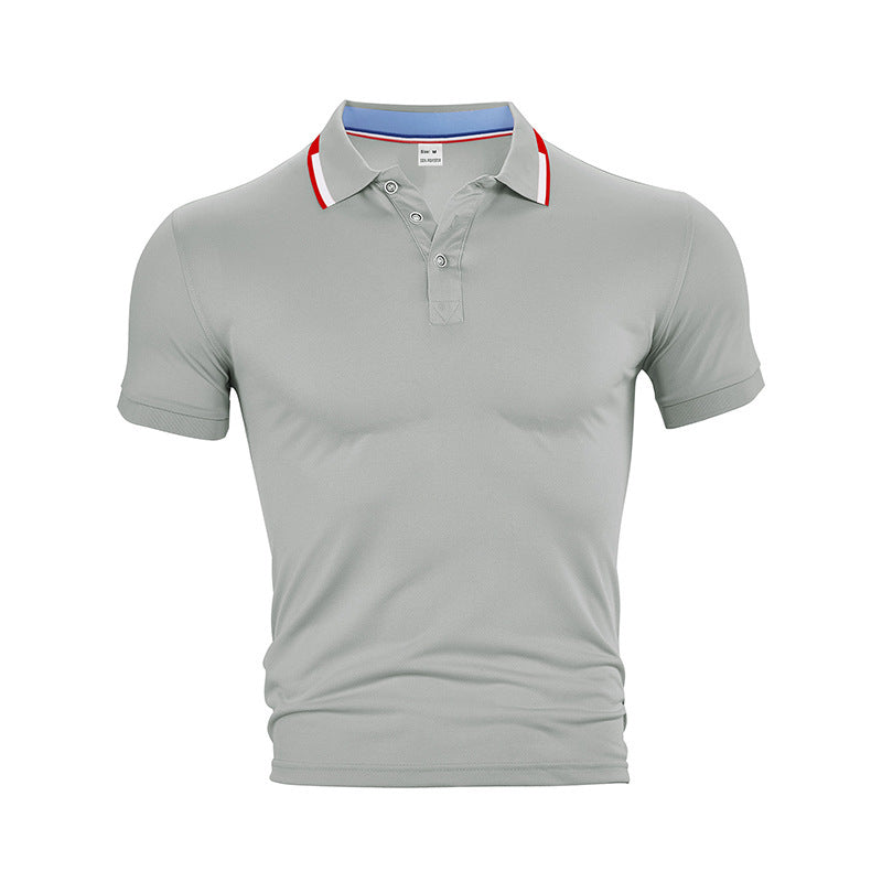 Men's polo shirt with structured collar and breathable technology Lune London