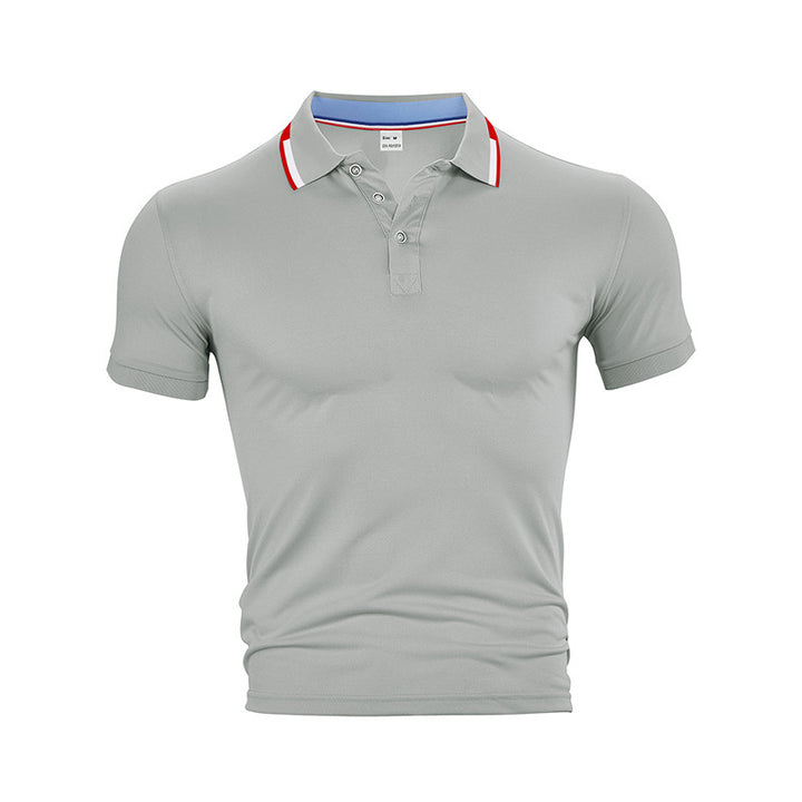 Men's polo shirt with structured collar and breathable technology Lune London