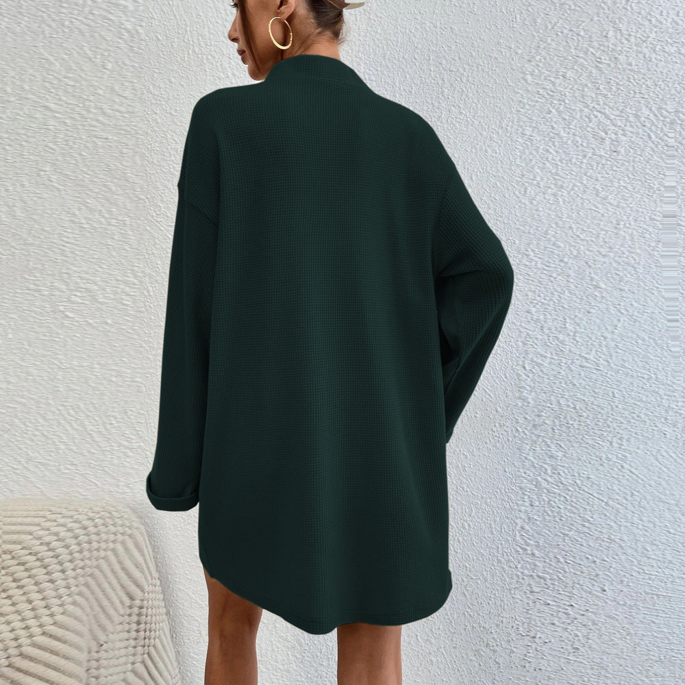 Robe tunique pour femmes avec coupe décontractée et poches pratiques Chic & Stil