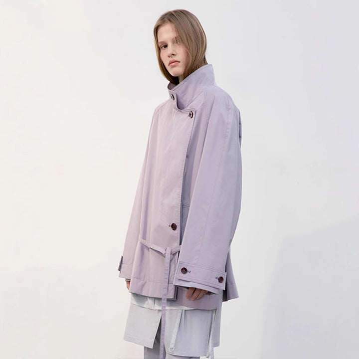 Veste de transition élégante pour femmes avec coupe asymétrique Chic & Stil
