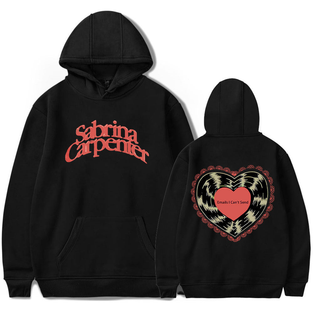 Women's hoodie sweatshirt with creative heart design Chic & Stil
