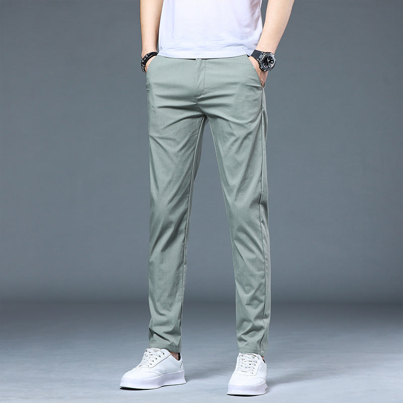 Pantalon de loisirs élastique pour hommes avec poches latérales Lune London