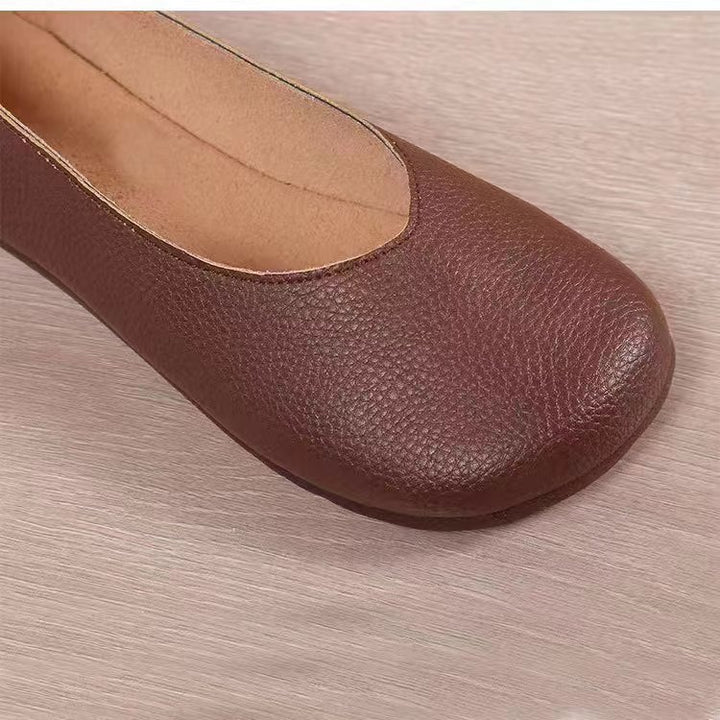 Ladies Chic Structured Flat Slippers