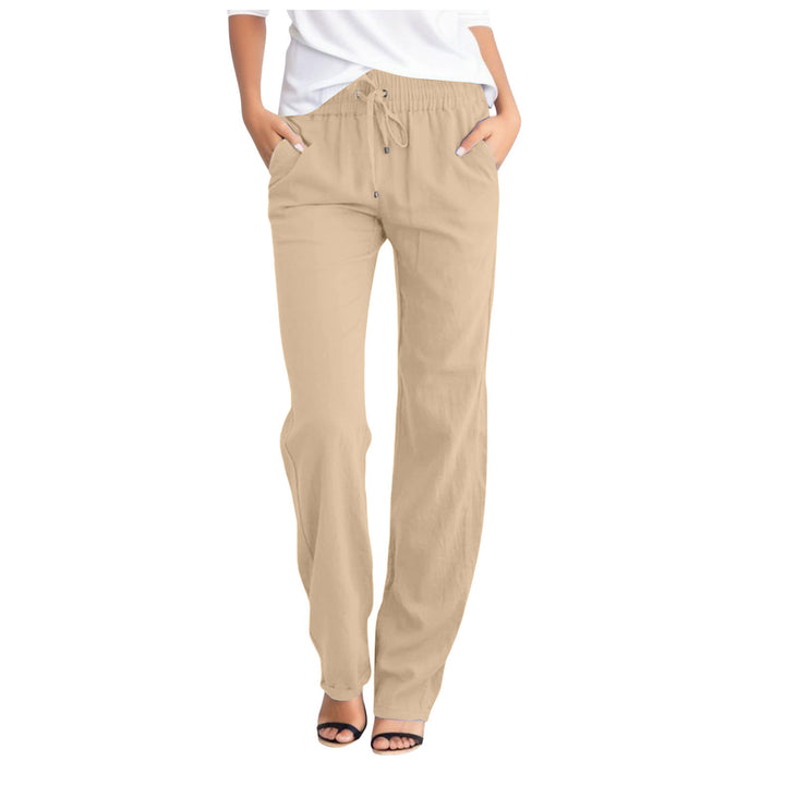 Women Comfortable Lounge Pants with Drawstring Lune London