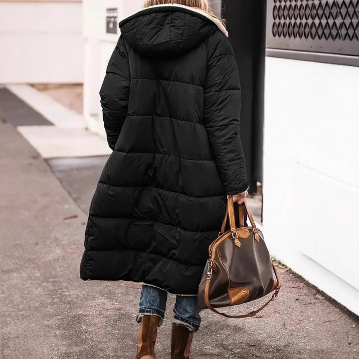 Long padded jacket for women Lune London