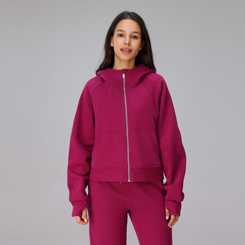 Ladies Zip Hoodie Lune London