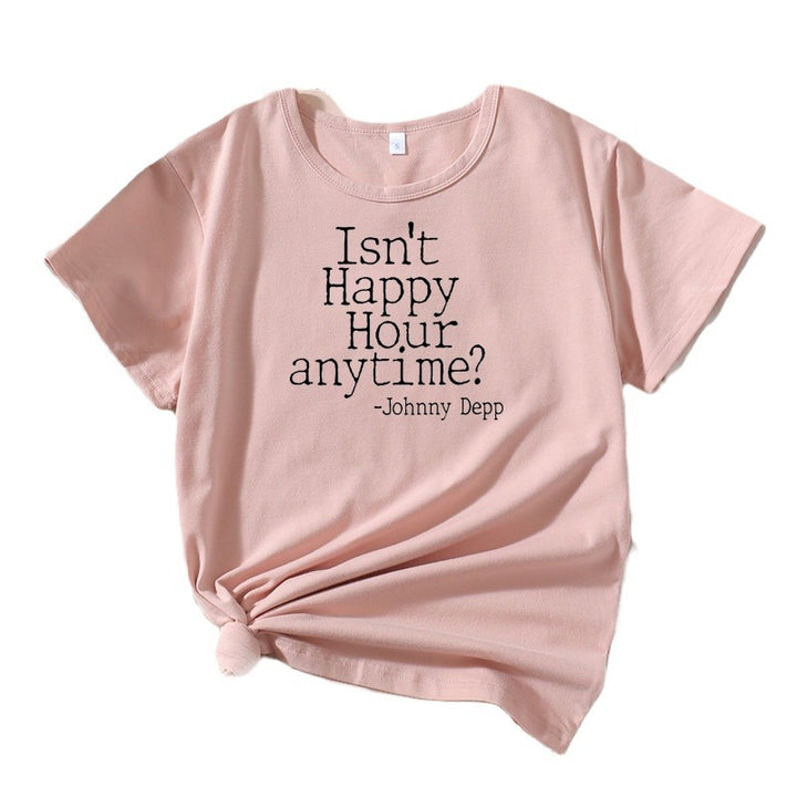 Graphic quote t-shirt comedy women Lune London