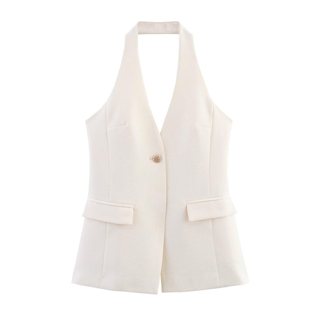 Elegant sleeveless jacket for women Lune London