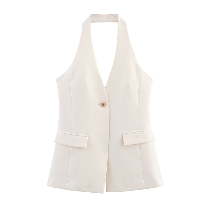 Elegant sleeveless jacket for women Lune London