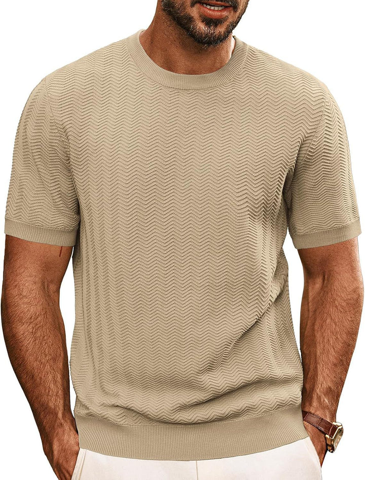 Men's structured crew neck t-shirt Lune London