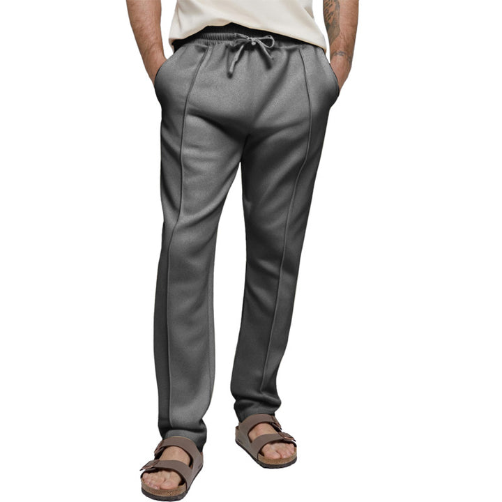 Sport Leisure Pants for Men with Elastic Waist and Side Pockets Lune London