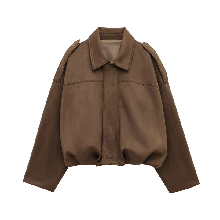 Ladies casual oversized jacket made of high-quality material Lune London