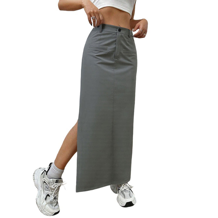 Jupe longue pour femme avec fente latérale Chic & Stil