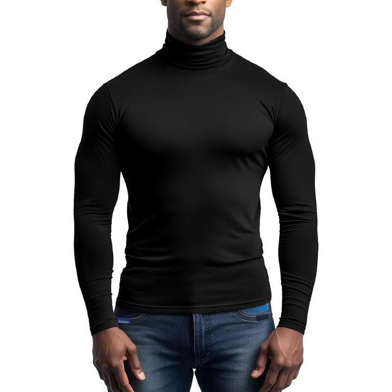 Lune London | Men breathable turtleneck T-shirt made of soft jersey