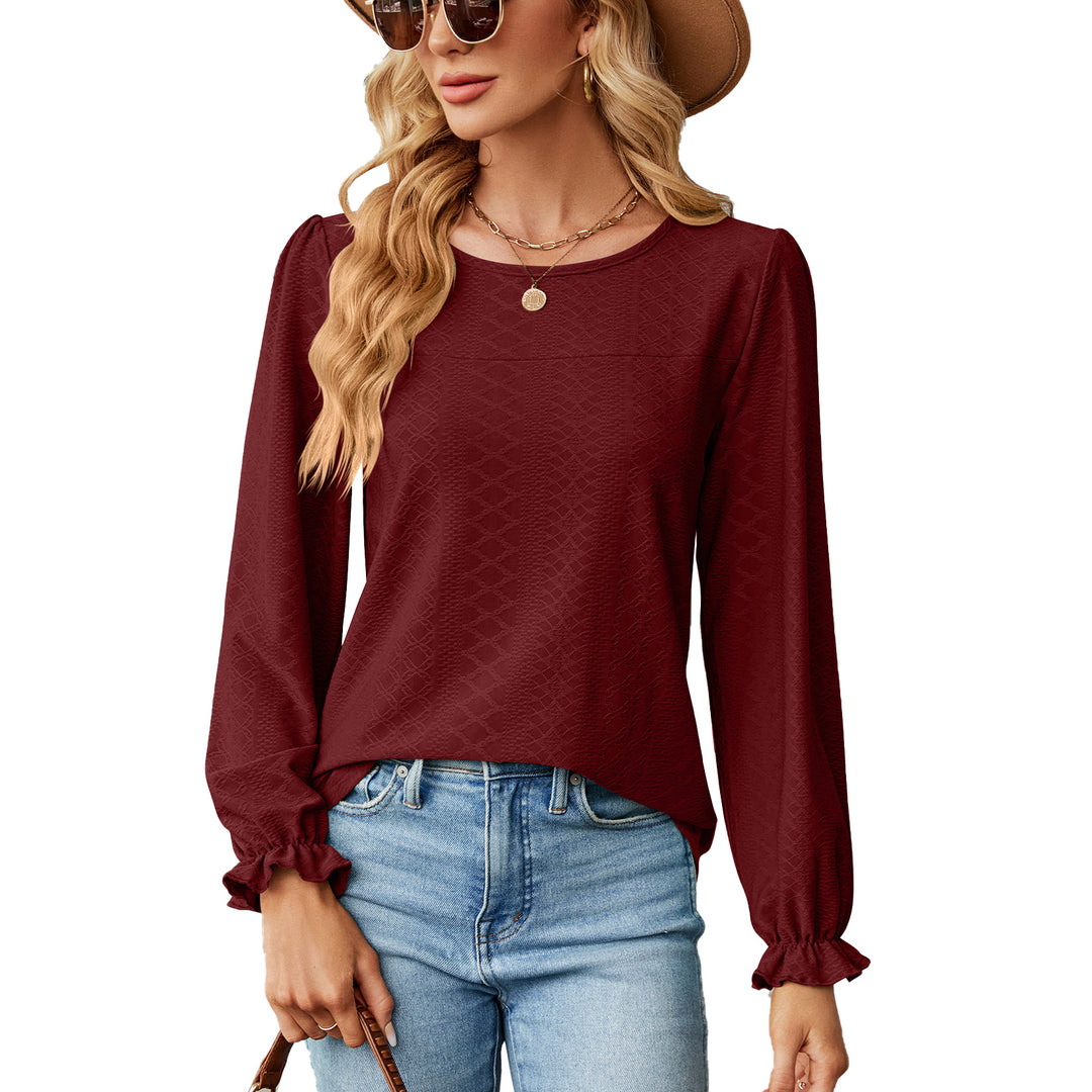 Blouse for women with pleats and elegant structured design Lune London