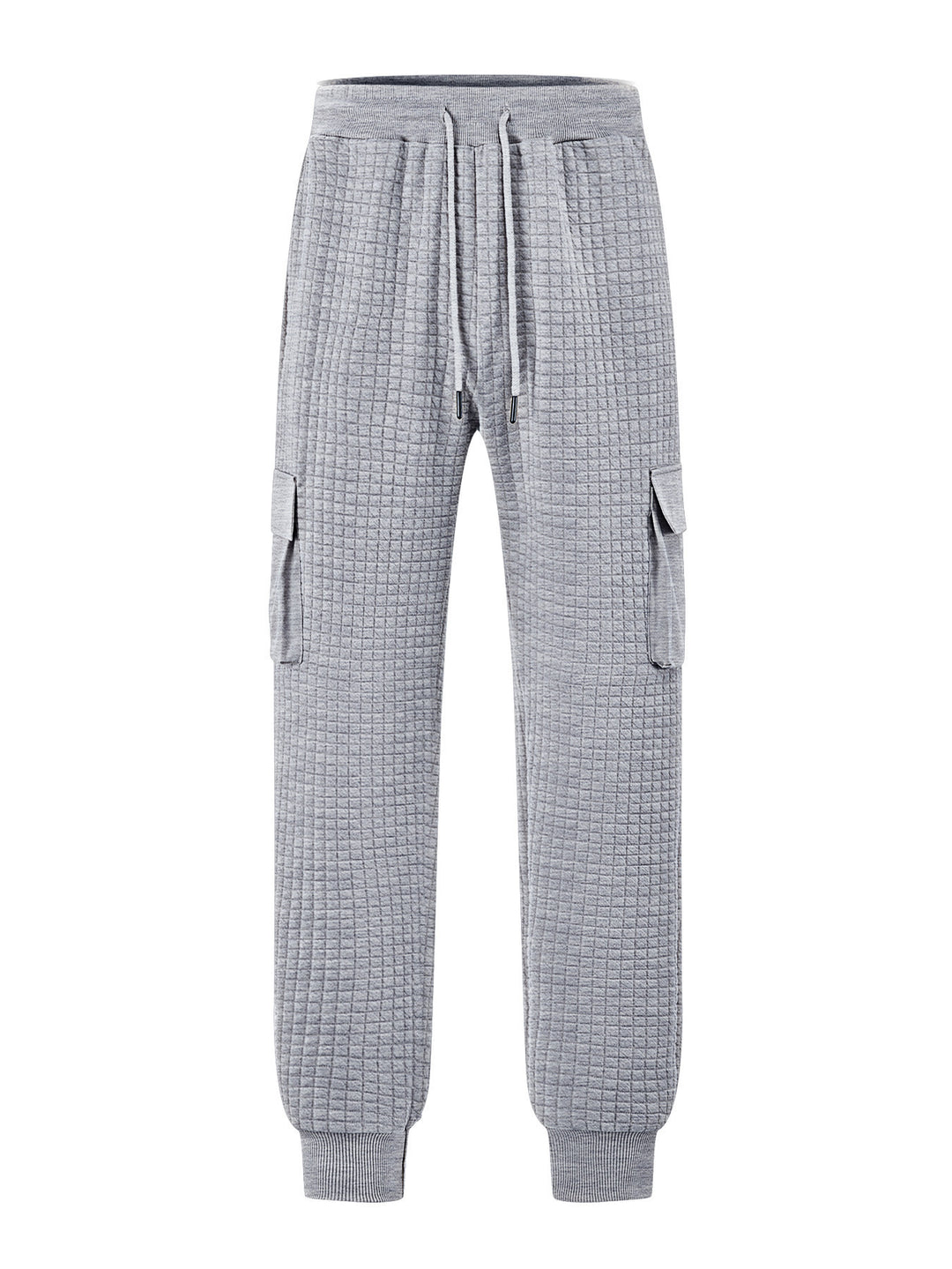 Modular cargo pants for men with elastic waist and practical side pockets Lune London