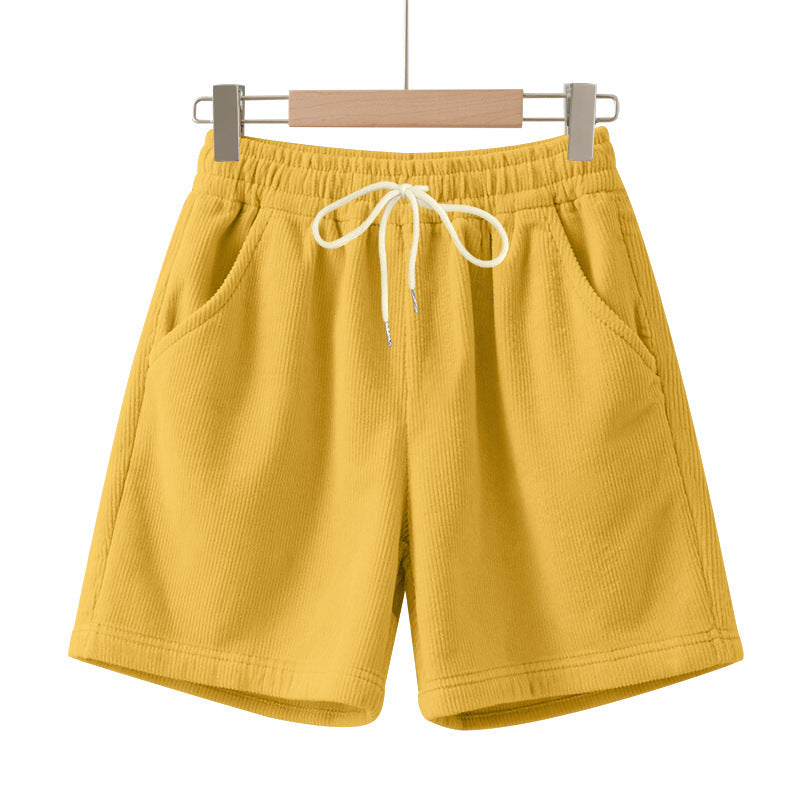 Casual men's pants in soft fabric with elastic waistband and practical side pockets Lune London