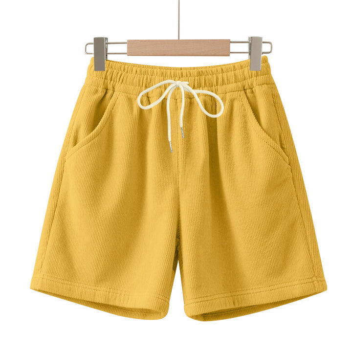 Casual men's pants in soft fabric with elastic waistband and practical side pockets Lune London