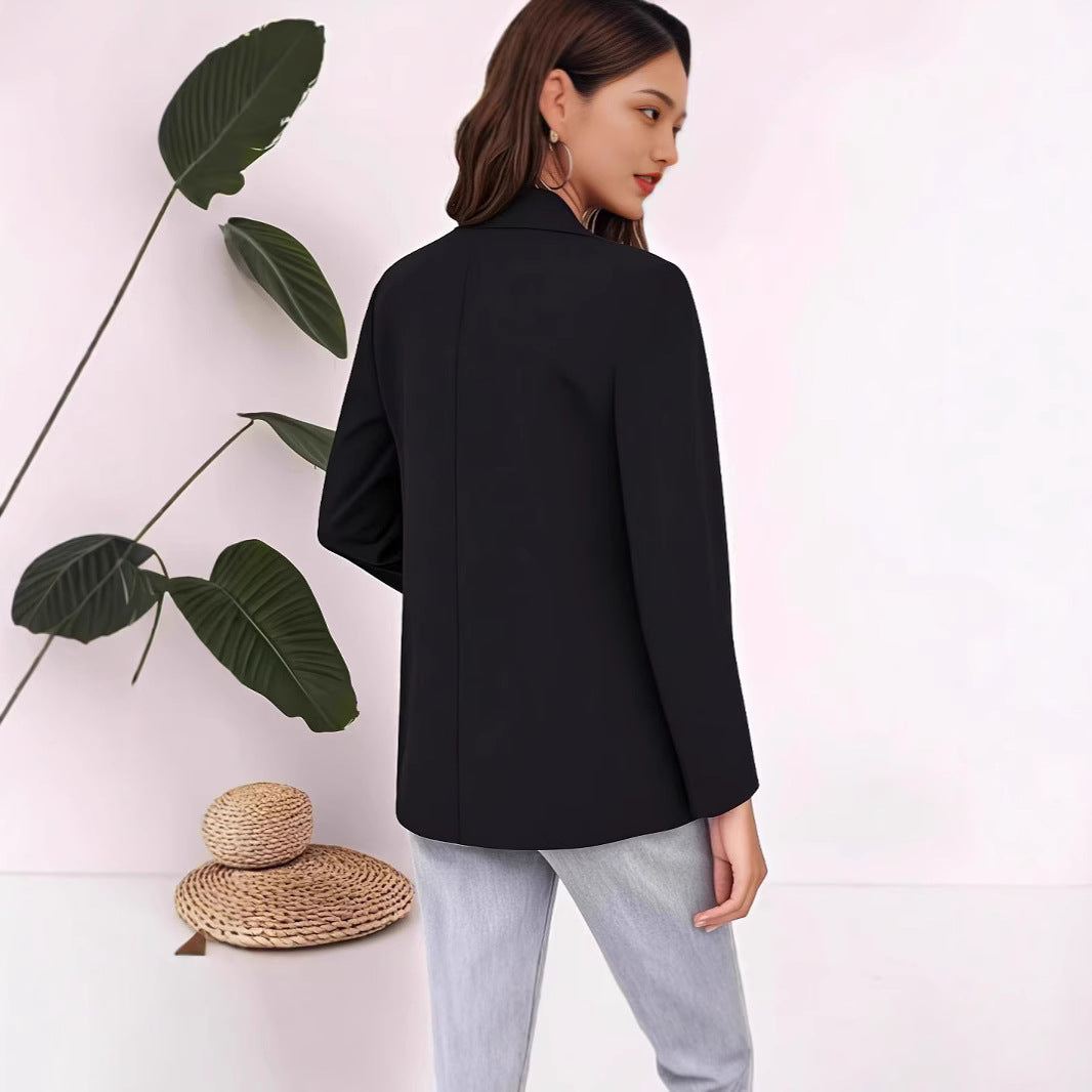 Women's Elegant Blazer with Relaxed Fit and Practical Pockets Lune London