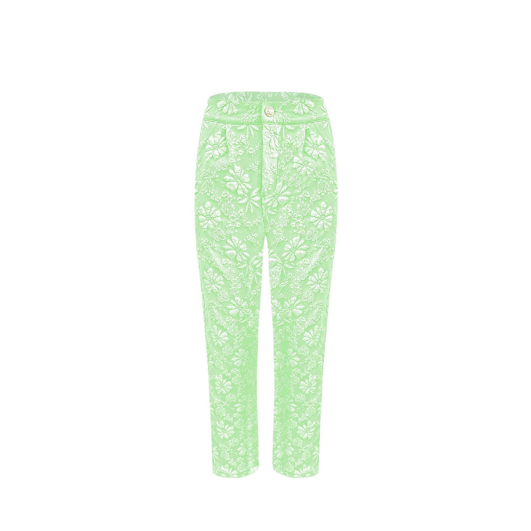 Flower pants for ladies in a chic and stylish casual style