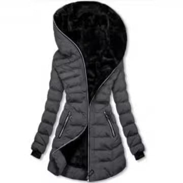 Quilted jacket for women with cozy lining and practical zipper Lune Londonl