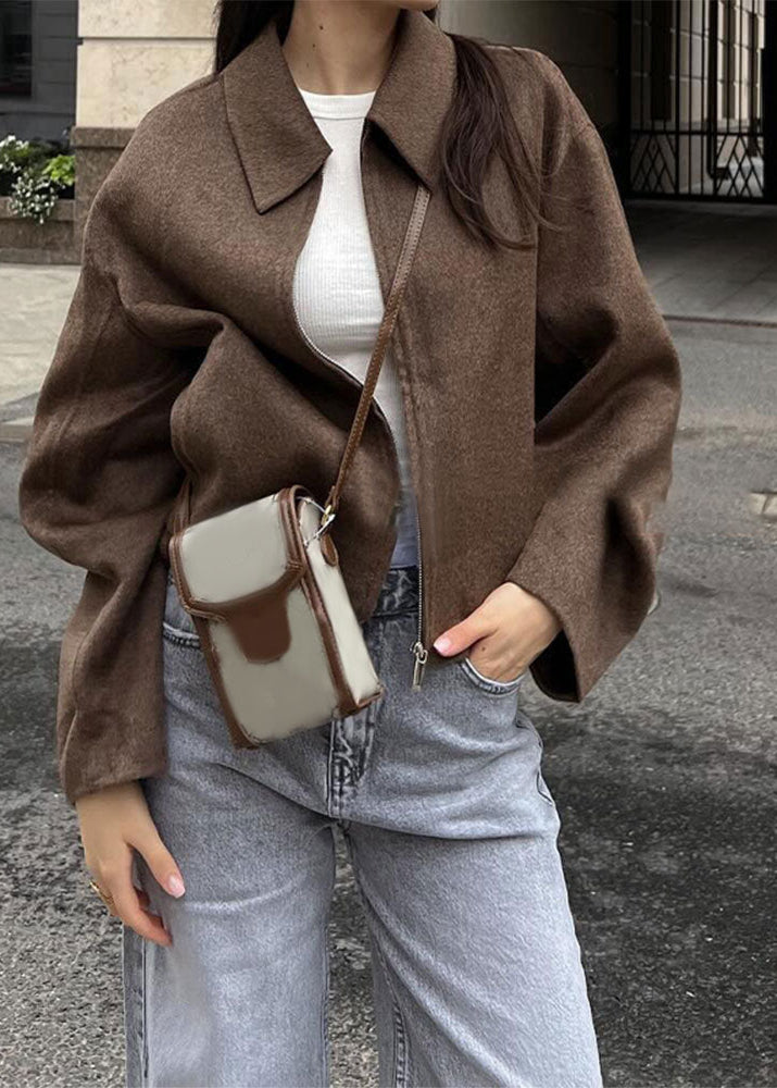 Lune London | Zip Front Wool Jacket