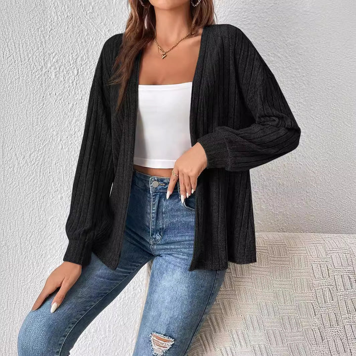 Lune London textured draped cardigan for women